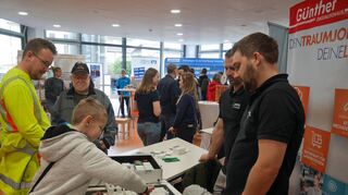Viele Tipps und Informationen bekamen die Besucher bei der Lehrstellenbörse in Hardheim.