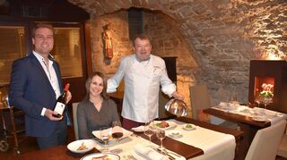 Das „Laurentius“ von Jürgen Koch (rechts) in Weikersheim zählt seit 2008 zur Spitzengastronomie in Deutschland. Der Michelin-Stern leuchtet hier.