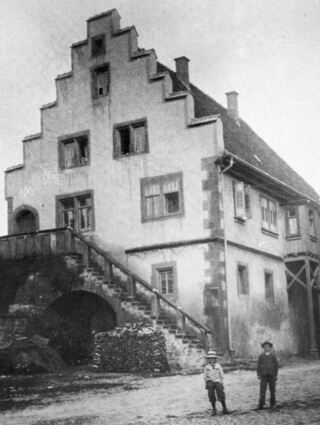 Das alte Marstallgebäude diente von 1856 bis 1899 als Spital.