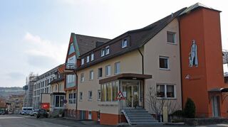 Das Franz-Gehrig-Haus an der Ecke Austraße/Milchlingstraße wird übergangsweise noch genutzt.