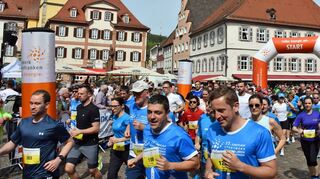 Der 17. Stadtlauf in Bad Mergentheim war ein voller Erfolg: 1922 Läufer sorgten für einen neuen Teilnehmerrekord.