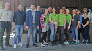 Bürgermeister Christian Hauk lobte den neuen Kindergarten als ein Gemeinschaftswerk.