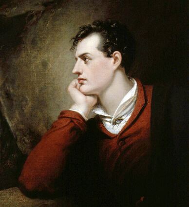 George Byron gilt als poetisches Inbild der Romantik.