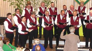 Der Sängerkranz Markelsheim überzeugte durch gesangliche Qualität.