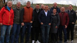Die FBL-Kandidaten (von links) Andreas Schäffner, Stefan Appel, Achim Krämer, Kevin Kummer, Marcel Hübner, Cafer Aksoy, Milena Gerlach, Martin Thüry, Thomas Spang und Tim Tolle.