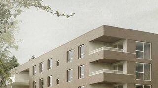 So soll nach einer Darstellung des Architekturbüros das geplante Pflegeheim in der Rittersbrunnenstraße aussehen.