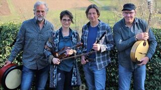 Die Musiker der Band „Colludie Stone“ im Hotel-Restaurant „Reichsadler“ bürgen für stilechten Irish-Celtic Folk mit vielfältiger Instrumentierung.