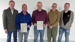 Bei der Versammlung des Fördervereins wurden Mitglieder geehrt.