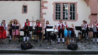 Die Stadt- und Feuerwehrkapelle Tauberbischofsheim.