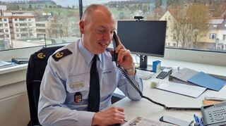 Polizeipräsident Frank Spitzmüller.