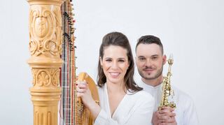 Hila Ofek und André Tsirlin bilden das Jerusalem Duo, das am Freitag, 3. Mai um 20 Uhr in der Niederstettener Jakobskirche die Jüdischen Kulturtage im Taubertal eröffnen.