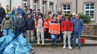 Eine gelungene Aktion war der Stadtreinigungstag in Buchen. Zahlreiche Sammelaktionen von Schulen und Kindergärten hatten bereits im Laufe der Aktionswoche stattgefunden. „Dieses Engagement für unsere Stadt ist absolut lobenswert“, so Bürgermeister Roland Burger beim abschließenden gemeinsamen Imbiss.