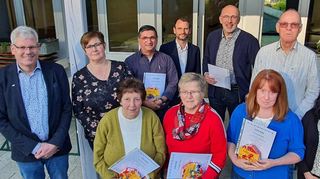 Mitglieder wurden bei der Jahreshauptversammlung des VdK-Ortsverbandes Adelsheim/Sennfeld mit Seckach/Zimmern geehrt. Darüber freuten sich auch Bürgermeister Wolfram Bernhardt und Marion Kirchgeßner vom VdK-Kreisverband.