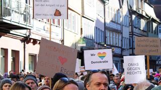 Im Januar fand unter dem Motto „Wertheim zeigt Gesicht“ auf dem Marktplatz eine große Kundgebung statt. Jetzt wollen Rechtsextreme dort ein „Volksfest“ veranstalten. Dagegen regt sich Widerstand.