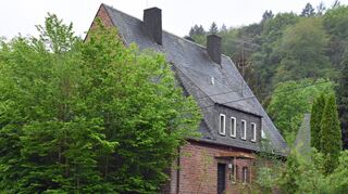 Das Anwesen an der Eichler Schleuse.
