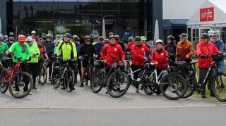 Der „Social Ride“ diente wieder einem guten Zweck.