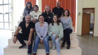 Das Joy-Team bei den Proben auf der Mannheimer Schönau.