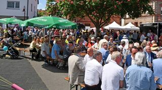 Als buntes Bürgerfest präsentierte sich der 25. Regionaltag der Bürgerinitiative Pro Region bei strahlendem Sonnenschein in Lauda.