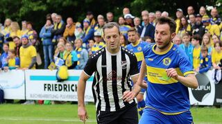 Wettrennen um die Kreisliga-Meisterschaft: Sowohl Andreas Beckmann mit der SpG Götzingen Eberstadt (links) als auch Manuel Nohe mit dem TSV Höpfingen wollen den Titel. Es gibt ein spannendes Fernduell in drei Teilen.