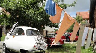 Im Odenwälder Freilandmuseum gibt es am Pfingstmontag wieder Oldtimer zu sehen. Und am Sonntag gastiert das Kindertheater Larifari.
