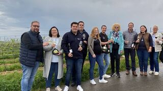 Die Weinvermarkter freuen sich auf die erste Königheimer Weinblüte am Samstag, 8. Juni.