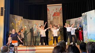 Der Kinderchor St. Johannes begeisterte das Publikum mit der Aufführung des Musicals „Ritter Rost wird Filmstar“.