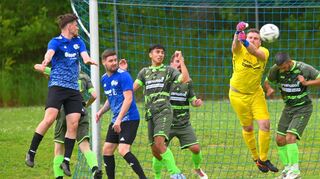 Auf so eine Faustabwehr von Torhüter Kevin Fischer wie gegen Heidersbach/Bödigheim ist die Eintracht Walldürn auch gegen den TTSC Buchen angewiesen, um Punkte zu holen.