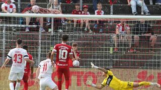 Hier erzielte Sebastian Grönning das Tor zum 1:1 für den FC Ingolstadt im Totopokal-Endspiel gegen die Würzburger Kickers.