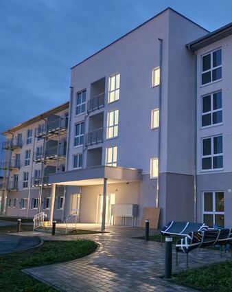 Noch steht das Gebäude in Königshofen leer. Gespräche mit potenziellen Betreibern laufen aber.