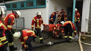 Feuerwehreinsatz in Apfelbach.