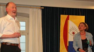 Mit „Anderthalb Stunden zu spät“ sind Maria und Peter Warkentin noch einmal am 7. und 8. Juni im Amtshaus Oberstetten zu erleben.