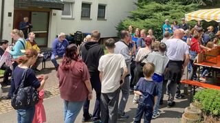 Viel Andrang herrschte beim Klingefest.