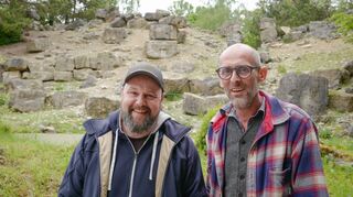 Marcus Rügamer (rechts) ist der Geschäftsführer des Wildparks, Christian Klug der Betriebsleiter.