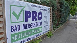 „Pro Bad Mergentheim“ zieht mit sieben Stadträten in den Gemeinderat ein.
