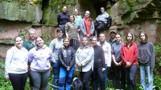 Auszubildende aus dem 2BKSP1 der Katholischen Fachschule für Sozialpädagogik Buchen tauschten ihr Klassenzimmer mit dem Lernort „Natur“.