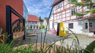 Eindrucksvoll: Die Umgestaltung am Rathausplatz.