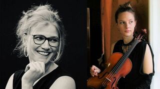 Jelena Antic (Viola) und Isabel von Bernstorff (Klavier) präsentieren am Sonntag, 23. Juni, um 17 Uhr im Saal des Schlosses Adelsheim Werke von Schumann, Brahms und Vieuxtemps.