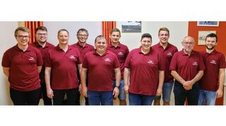 Die neue Vorstandschaft des Liederkranz 1886 Wildentierbach.