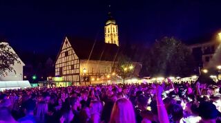 Auch in der Ringstraße (Bild) steppte im vergangenen Jahr der Bär. Das Tauberbischofsheimer Altstadtfest zieht Jahr für Jahr die Massen an.