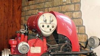 Ab 1957 im Einsatz: Die Tragkraft-Motorspritze mit Bezeichnung TS 8.