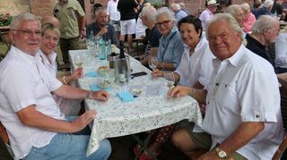 Beim Weinfest „Schöpple“ in Wertheim wurde am Wochenende harmonisch miteinander gefeiert.