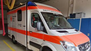 Noch steht das Rettungsfahrzeug im Feuerwehrmagazin in Lauda.
