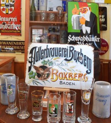 Seltene Exponate sind bei einer Ausstellung in der Brauerei in Hirschlanden zu bestaunen.