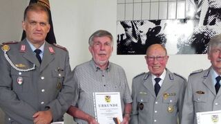 Vier RK-Mitglieder wurden durch den VdRBw, Landesverband Baden-Württemberg, für hervorragende Platzierungen beim Reservistensportwettkampf 2023 ausgezeichnet.