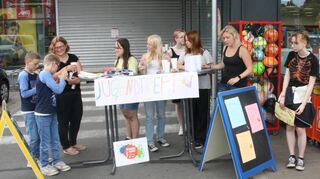 Ein buntes Programm war beim Shopping-Event am Einkaufspark „Tauber-Center“ geboten.