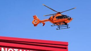 Per Rettungshubschrauber musste ein schwer verletzter Motorradfahrer in die Klinik geflogen werden.