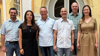 Der neu gewählte Ortschaftsrat mit Bürgermeisterin Heidrun Beck.