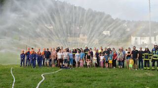 Eine tolle Gemeinschaft: Auch die Feuerwehr trug zum Gelingen der Jubiläumsfeierlichkeiten bei.
