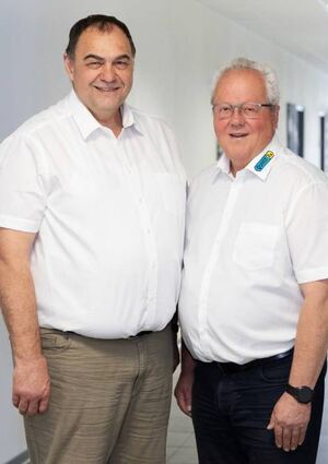 Reiner Friedrich (links) und Thomas Michelbach leiten nun die Geschicke von Quintex.