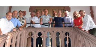 Die geehrten langjährigen amtierenden und ausgeschiedenen Gemeinde- und Ortschaftsräte (von links): Kurt Baumann, Mathias Lotter, Karola Dürr, Gerhard Baumann (UFW), Johannes Benz, Gerhard Baumann (CDU), Markus Schmitt, Elmar Hilbert, Dr. Dominik Carle, Wolfgang Münch, Josef Köhler, Bürgermeisterin Anette Schmidt und Dr. Leonhard Haaf.